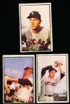 1953 Bowman Baseball Color- 4 Diff.