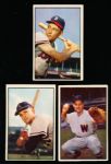1953 Bowman Baseball Color- 4 Diff