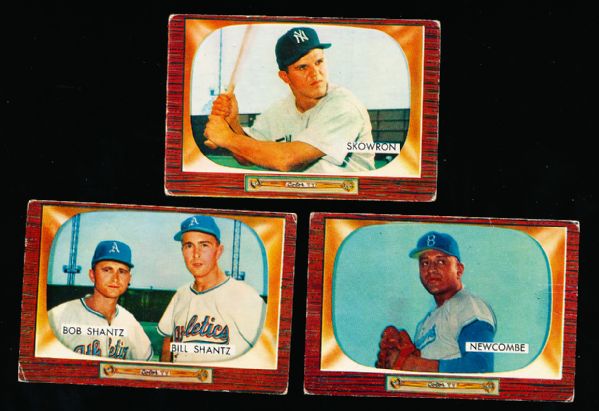 1955 Bowman Bsbl.- 20 Diff. Cards