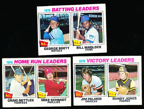 1977 Topps Bb- 22 Asst. Star/Minor Star Cards