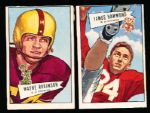 1952 Bowman Large Fb- 2 Cards