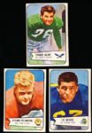 1954 Bowman Football- 8 Diff.