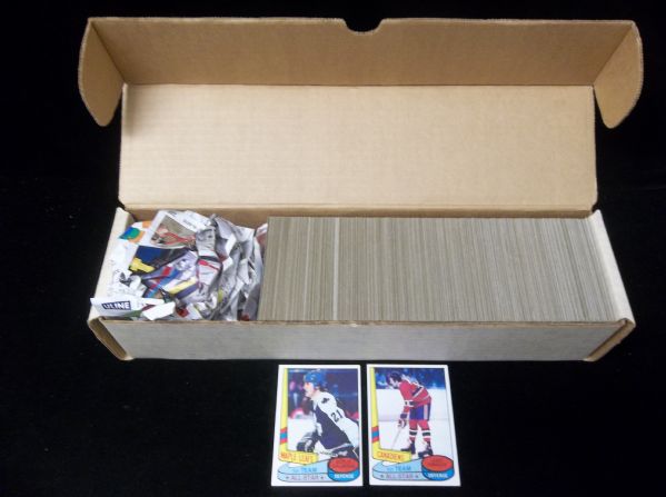 1980-81 Topps Hockey- Approx. 550 Asst. Cards