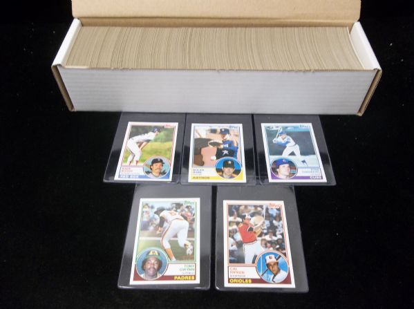 1983 Topps Baseball Complete Set of 792