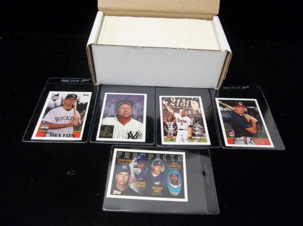 1996 Topps Baseball Complete Set of 440