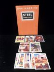 1942 Coca-Cola Our America Series “Steel: A Modern Essential” (F213 Series) Complete “Picture” Set of 20 with Original Booklet
