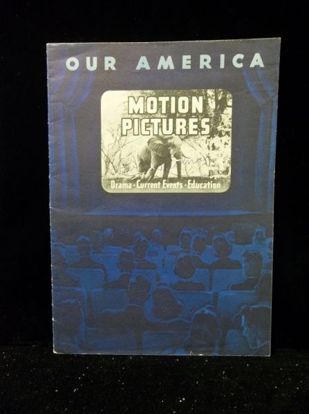 1943 Coca-Cola Our America Series “Motion Pictures” (F213 Series) Complete Set of 20 with Original 15 Page Booklet!