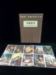 1943 Coca-Cola Our America Series “Lumber: Trees, Timber, Wood Products” (F213 Series) Uncut Sheet Set of 20 with Original Booklet