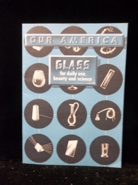 1944 Coca-Cola Our America Series “Glass: for Daily Use, Beauty, and Science” Uncut Sheet Set of 20 “Pictures” with Original Booklet