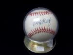 Bobby Shantz Autographed Official AL Gene Budig Baseball