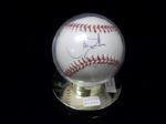 Larry Walker Autographed Official MLB Bud Selig Baseball