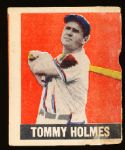 1948/49 Leaf Baseball- #133 Tommy Holmes, Braves- SP