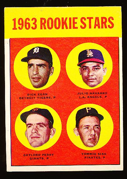 1963 Topps Baseball- #169 Gaylord Perry