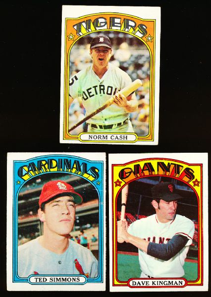 1972 Topps Bb- 100 Diff.