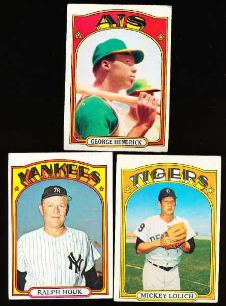 1972 Topps Bb- 70 Diff