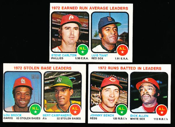 1973 Topps Bb- 110 Assorted