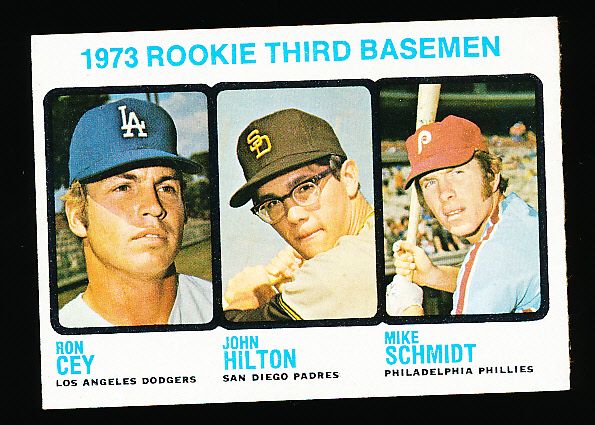 1973 Topps Bb- #615 Mike Schmidt RC- Hi# 