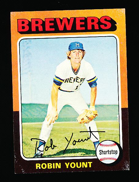 1975 Topps Bb- #223 Robin Yount RC
