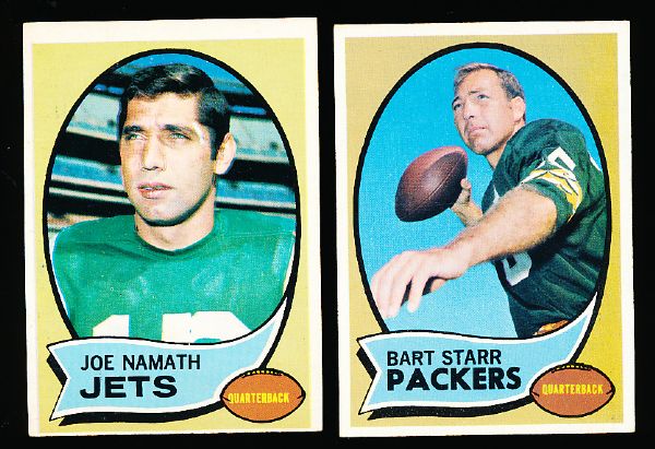 1970 Topps Fb- 2 Diff.