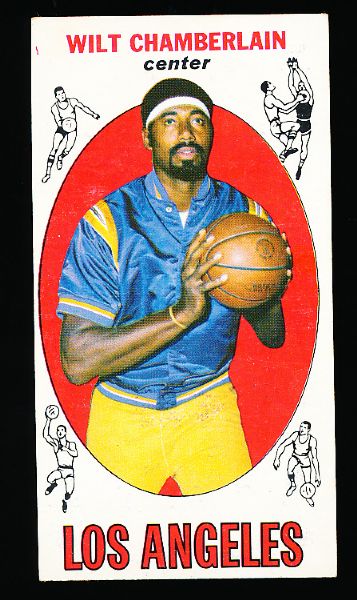 1969-70 Topps Basketball- #1 Wilt Chamberlain, Lakers