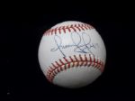 Omar Vizquel Autographed Official AL Gene Budig Bsbl.