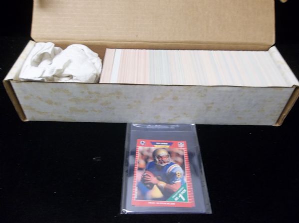 1989 Pro Set Ftbl.- 1 Complete Set of 561 Cards