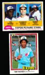 1981 Tim Raines Rookies- 18 Asst.