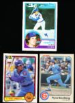 1983 Ryne Sandberg Rookies- 8 Asst.