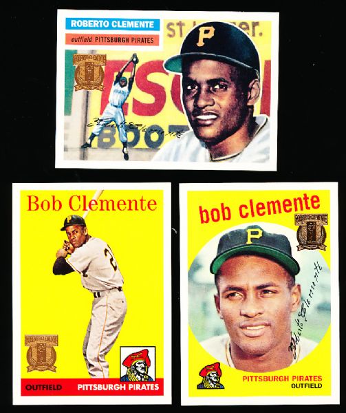 1998 Topps Bb- “Roberto Clemente” Inserts- 18 Asst.