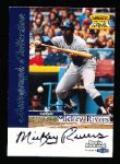 1999 Sports Illustrated Bb- “Autographs”- Mickey Rivers, Yankees