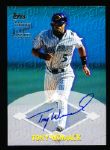 1999 Topps Traded Bb- “Autographs”- #TA8 Tony Womack, Diamondbacks