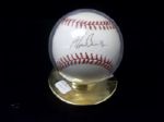 Alan Benes Autographed Official NL Leonard Coleman Baseball