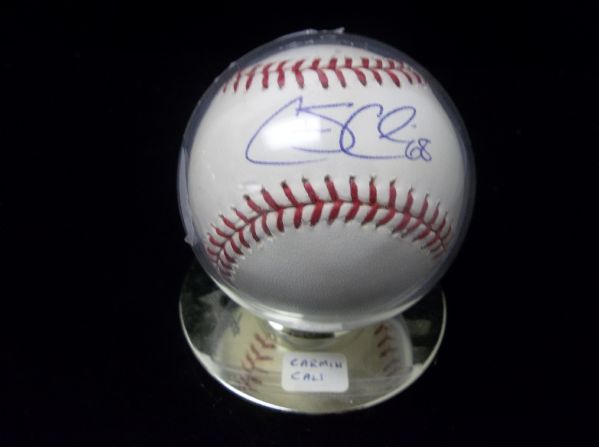 Carmen Cali Autographed Official MLB Bud Selig Baseball