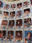 1989 Collegiate Collection North Carolina Basketball Uncut Sheets of 100 Cards- 8 Sheets (4 Sets)