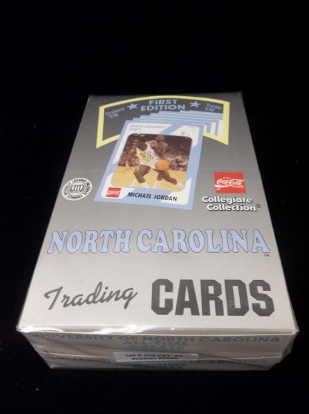 1989 Collegiate Collection U. of North Carolina Basketball- 2 Unopened Wax Boxes