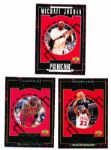 1995-96 Upper Deck Bskt.- Michael Jordan “Predictor” Cards- 8 Diff.