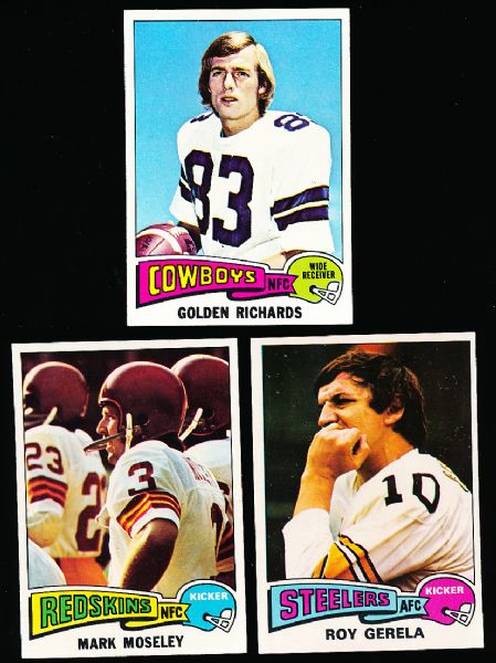 1975 Topps Football- 65 Diff.