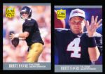 1991 Ultra Football- 2 Diff. Brett Favre Rookie Year Cards