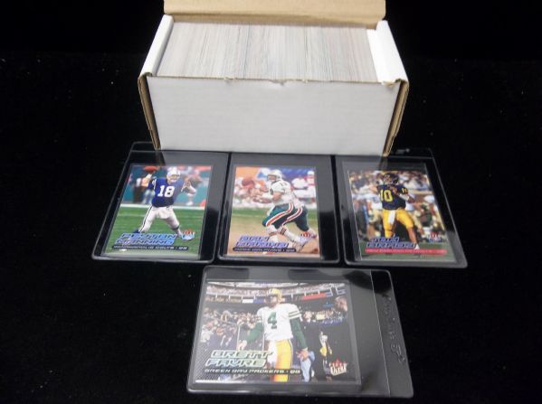 2000 Ultra Football Complete Set of 249 with Tom Brady RC!