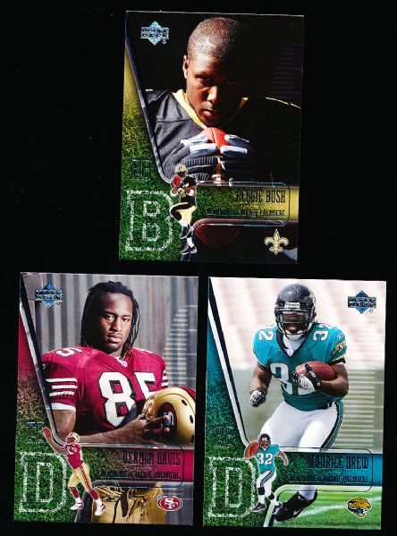 2006 Upper Deck Rookie Premiere Ftbl. Complete Set of 30