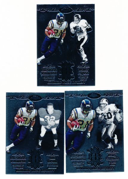 2007 Topps Chrome Ftbl.- “Running Back Royalty” Complete Set of 10