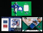 Four Diff. Seattle Seahawks Jersey Insert Cards