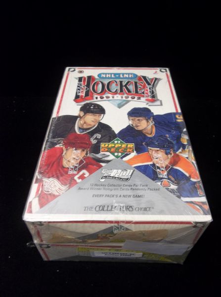 1991-92 Upper Deck Hockey- Low Series (Find Hull)- 2 Unopened Wax Boxes