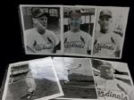 1940’s/50’s B&W St. Louis Cardinals 8 x 10’s- 18 Diff.