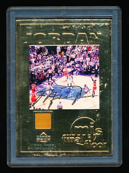 2000 Upper Deck Bskbl. “MJ’s Final Floor 22Kt”