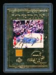 2000 Upper Deck Bskbl. “MJ’s Final Floor 22Kt”