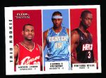 2003-04 Fleer Bskbl. #300 LeBron James/ C. Anthony/ D. Wade