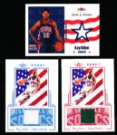 2003-04 Fleer Avant Bskbl.- 3 Diff. Ray Allen Game Worn Jersey Cards