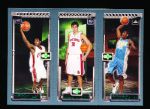 2003-04 Topps Rookie Matrix Bskbl. #JMA LeBron James/ D. Milicic/ C. Anthony