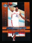 2003-04 Upper Deck Rookie Exclusives Bskbl. #1 LeBron James RC